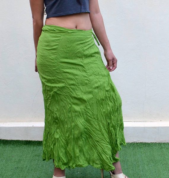 Sexy Wrap Skirt Women Gypsy Skirt Festival Flamenco Skirt Bohemian Wrap ...