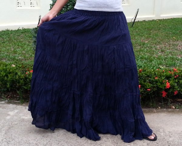 plus size maxi skirt